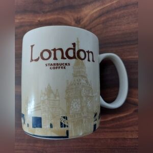 Starbucks London Ceramic Mug - Cream, Brown, Navy